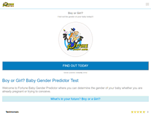 Tablet Screenshot of fortunebaby.com